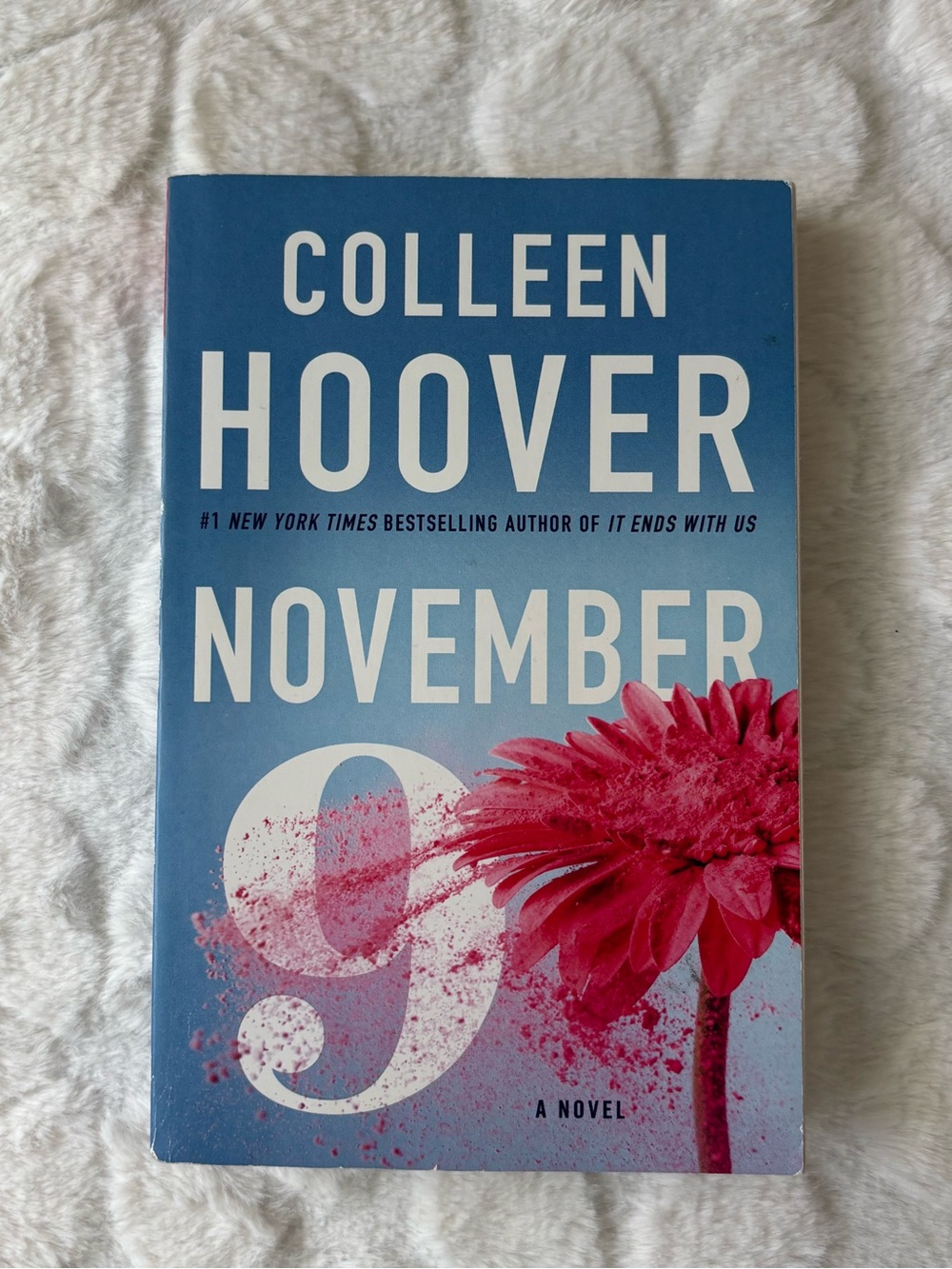 November 9 by Colleen Hoover - Paperback Novel